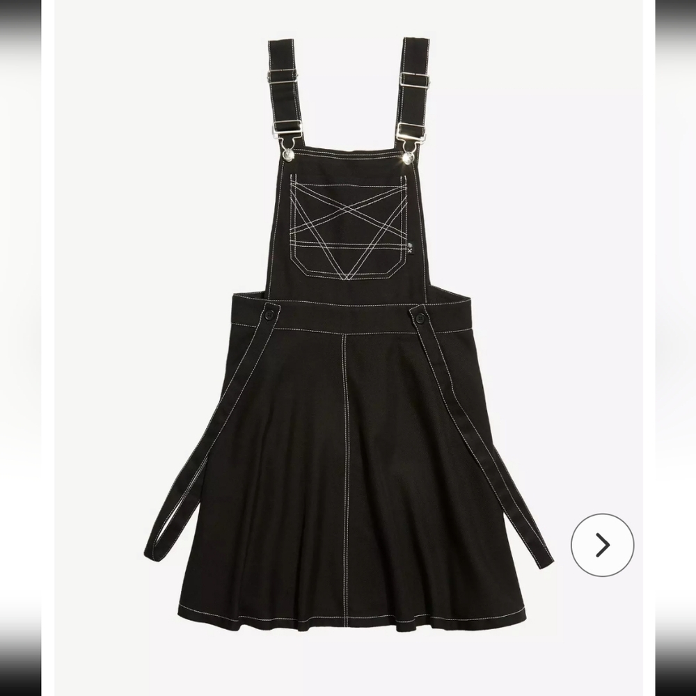Sold! Tripp NYC | Black Skirtall with White Contrast L